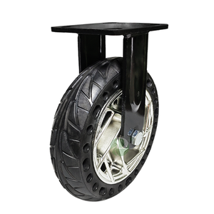 ยางล้อ8นิ้วทนทานดีไซน์รังผึ้งยืดหยุ่นสูงดูดซับแรงกระแทกยางเบรกแบบเงียบผู้ผลิตในจีน - Product Image 3