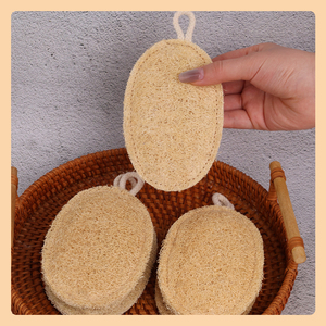 Wholesale Zenidoo Environmentally Friendly Handheld Cleaning Brushes Exfoliating <b>Shower</b> Loofah <b>Sponge</b> Pad Scrubber Dishwashing - Product Image 6