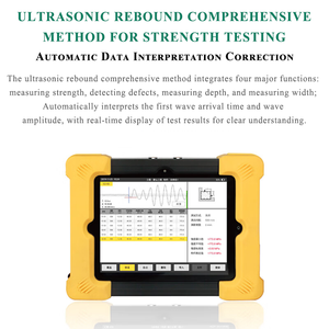 高精度HC-U81新型超音波コンクリート強度・亀裂欠陥検出自動試験機 1年保証 IP55保護 - Product Image 3