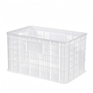 Cajas de Plástico Jinhua 560X375X320 mm de Alta Resistencia, Transpirables, para Almacenamiento de Alimentos y Vegetales, Uso Industrial - Product Image 1