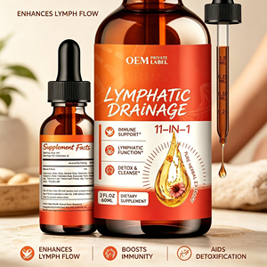 หยดลิโปโซมอล OEM สำหรับระบบน้ำเหลือง 11 in 1 ผลิตภัณฑ์เสริม<span class=keywords><strong>อาหาร</strong></span>ออร์แกนิก สารสกัดจากรากหญ้าเจ้าชู้ สารสกัดจากเอ็กไคนาเซีย สารสกัดจากดาวเรือง ชนิดน้ำสำหรับรับประทาน - Product Image 1