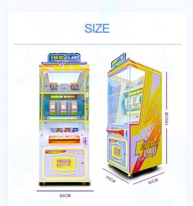 เครื่องเล่นเกมหยอดเหรียญรุ่นใหม่ล่าสุด วงล้อเสี่ยงโชคและเครื่องจ่ายรางวัล สำหรับสวนสนุกในร่มและสวนสาธารณะ - Product Image 6