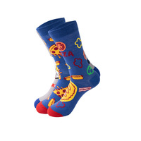Nouvelle Arrivée 2026 Chaussettes Unisexe Grande Taille Décontractées Automne Motif Dessin Animé Respirantes Anti-Frottement Évacuant l'Humidité
