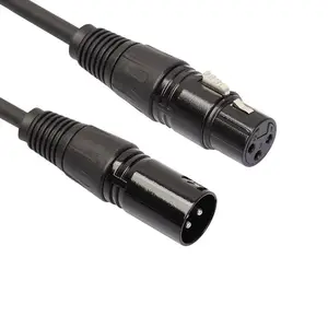 Высококачественный высокопроизводительный низкошумовой Профессиональный 3Pin Hi-Fi сбалансированный аудио штекер xlr к Xlr микрофон высокого качества Xlr кабель