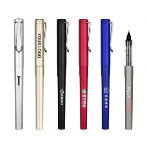 Bolígrafo Promocional de Plástico Negro en Oferta con Logotipo Personalizado, Ancho de Escritura de 0.5 mm, Color de Tinta Negro - Product Image 1