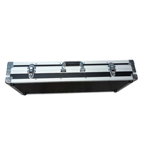 Haute qualité OEM personnalisé noir DJ pas cher boîte à outils en aluminium étui de vol Portable en aluminium équipement de sécurité étui pour appareil photo