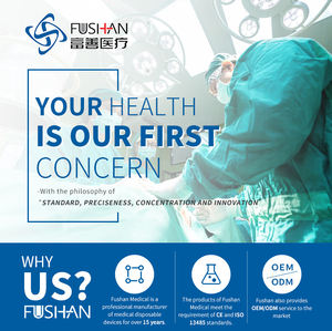 तापमान जांच के साथ सिलिकॉन फोली कैथेटर और गुब्बारे 6f-24fr आकार की प्रमाणित कक्षा II चिकित्सा उपकरण - Product Image 4