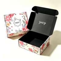 Boîtes d'expédition pliables en carton ondulé imprimées sur mesure, emballage d'expédition de luxe pour parfums, produits de beauté, cosmétiques, vêtements