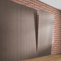 Panneau mural en aluminium imitation pierre, résistant à l'eau et au feu, écologique, pour projets commerciaux, décoration intérieure