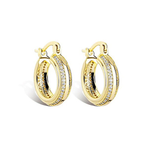 Orecchini Eleganti e alla Moda per Donne, Gioielli per Orecchie Personalizzati con Accenti Scintillanti per Uso Quotidiano - Product Image 1