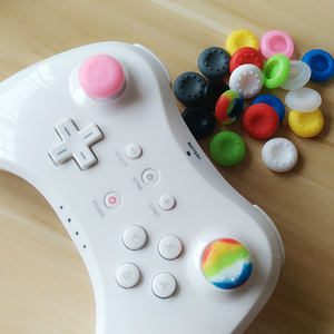 Silicone trò chơi xử lý điều khiển Phím điều khiển ngón tay cái dính <span class=keywords><strong>Grip</strong></span> bìa cho NS joycon OLED 3DS Lite - Product Image 3