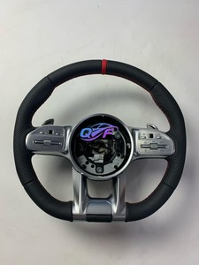 <span class=keywords><strong>Volante</strong></span> LED de Fibra de Carbono Personalizado para <span class=keywords><strong>Mercedes</strong></span>-Benz W205 W222 R231 GLA45 GLS 63 E63 S GT S65 GLC43 C43 C63 - Product Image 3