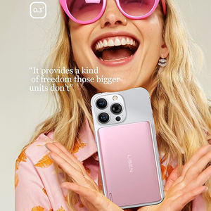 LISEN Nouvelle Batterie Externe Ultra Mince 5000mAh Chargeur Portable Sans Fil Magnétique Fin pour iPhone 17 16 Series Air Samsung S25 - Product Image 2