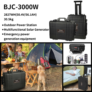 เครื่องกำเนิดไฟฟ้าพลังงานแสงอาทิตย์แบบพกพา 1000W ราคาโรงงาน พร้อมระบบไฟส่องสว่างพลังงานแสงอาทิตย์ครบชุด สำหรับใช้ในบ้านและนอกบ้าน 1KW 3KW 5KW MPPT แบตเตอรี่ลิเธียมไอออน สำหรับรถยนต์ - Product Image 3