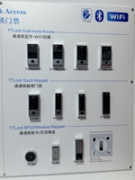Secukey - Teclado Táctil de Seguridad para Puerta Exterior, Resistente al Agua, Lector de Tarjetas de Control de Acceso con Bluetooth, con Aplicación TTlock TThotel