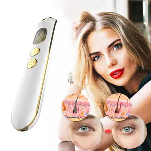 Facial skin care beauty 2024 rf face tone device red light therapy wand at home eye spa