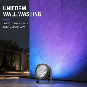 Projecteur LED extérieur haute puissance à contrôle thermique intégré avec support <span class=keywords><strong>en</strong></span> U robuste pour façade de centre commercial - Product Image 5