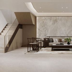 Personnalisation de toute la maison, nouveau style chinois, salon, table à manger, meuble TV, meubles en bois, conception et décoration personnalisées - Product Image 4