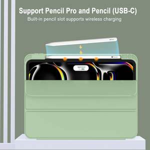 Funda con Soporte Tríptico Delgado <span class=keywords><strong>y</strong></span> Potente Fijación Magnética para <span class=keywords><strong>iPad</strong></span> Pro de 13 Pulgadas, Modelo M5/M4 (2025/2024) - Product Image 2