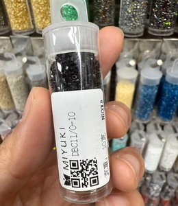 10 grammes de <span class=keywords><strong>perles</strong></span> de verre <span class=keywords><strong>Miyuki</strong></span> Delica japonaises originales, couleurs assorties, taille <span class=keywords><strong>11</strong></span>/<span class=keywords><strong>0</strong></span>, pour la fabrication artisanale de bracelets, colliers et boucles d'oreilles - Product Image 3