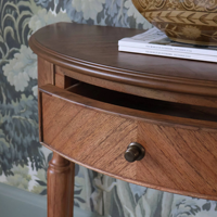 Table console élégante en bois massif vintage pour la décoration de la maison, solution de rangement élégante pour le salon, l'entrée