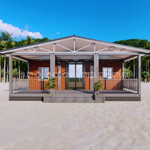 Villa Prefabbricata di Lusso Moderna Importata, Casa Container Assemblabile da 40 Piedi con 3 Camere da Letto e Planimetria dalla Cina - Product Image 4