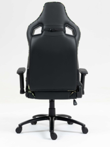 Sillón de Cuero de Camuflaje de Lujo con Espuma Inyectada, Almohadas para Cabeza y Lumbares, Giratorio, con Masaje, las Mejores Sillas para Videojuegos - Product Image 5