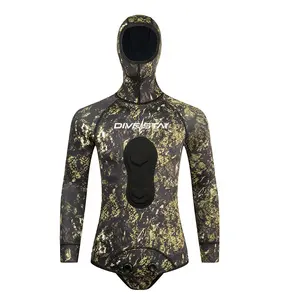 Disinvestar nuovo Design Camo traje de Neoprene Neoprene Super elastico pesca subacquea muta