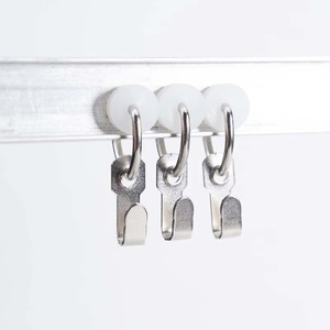 Shabby Chic Style Steel <b>Curtain</b> <b>Track</b> Roller Runner Nickel Gold - Product Image 3