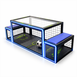 La machine de football sous la table pour deux personnes est un équipement sportif très divertissant et actif pour les enfants. - Product Image 4