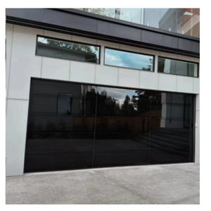 <span class=keywords><strong>Porte</strong></span> <span class=keywords><strong>de</strong></span> <span class=keywords><strong>garage</strong></span> <span class=keywords><strong>sectionnelle</strong></span> <span class=keywords><strong>motorisée</strong></span> en verre pleine hauteur, sans cadre, avec sécurité - Product Image 3