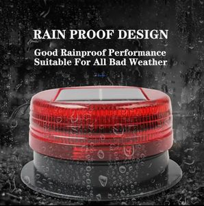 Feux de Navigation Marins Solaires à LED Magnétiques pour Avertissement de Sécurité - Product Image 5