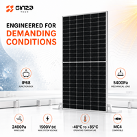 Module photovoltaïque grand format N-Type bifacial double vitrage 132 demi-cellules 710W pour système solaire à grande échelle