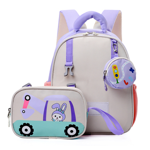 Adorable Mochila Infantil de Dibujos Animados 3D de Material Oxford Impermeable, Bolso Escolar Ligero y Cómodo para Niños y Niñas - Product Image 1