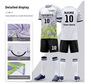 Maillot de football personnalisé à séchage rapide, T-shirts de football, Camisetas De Futbol, Maillot De Foot, Vêtements de sport, Survêtement de football - Product Image 6