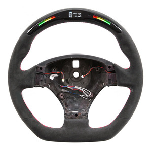 เหมาะสำหรับการแข่งขันกีฬา <span class=keywords><strong>Ferrari</strong></span> พวงมาลัยคาร์บอนไฟเบอร์ LED โทรศัพท์มือถือควบคุมได้ - Product Image 1
