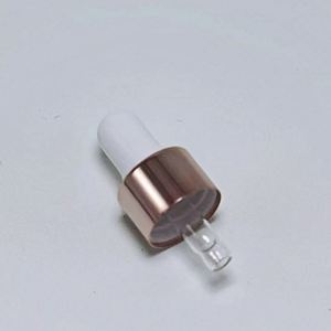 1ml 2ml 3ml 5ml Amber Transparent Mini Glass Tube Essential Oil Dropper Bottle with <b>Rose</b> Gold Cap - Product Image 4