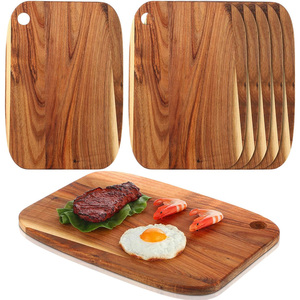 Tabla de Charcutería Pequeña, Redonda, de Madera de Acacia, Pre-aceitada, Reversible, para Servir Carne, Frutas, Verduras, Queso y <span class=keywords><strong>Pizza</strong></span> - Product Image 1