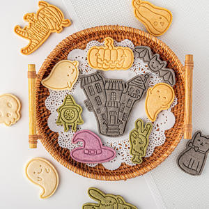 Teste di teschio di <span class=keywords><strong>Halloween</strong></span> coniglietto taglierino in plastica stampi <span class=keywords><strong>per</strong></span> cuocere stampo <span class=keywords><strong>per</strong></span> <span class=keywords><strong>biscotti</strong></span> decorazione torta fondente stampo da taglio - Product Image 5