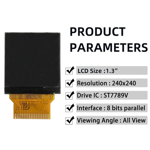 1.3 İnç 240x240 ST7789 Paralel TFT LCD Akıllı Saat, Oksimetre ve <span class=keywords><strong>DIY</strong></span> Projeleri, Termometre ve IoT Cihazları için - Product Image 6