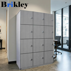 Brikley compatto laminato armadietto palestra HPL armadietto con panche per spogliatoio sala fenolica per mobili per la scuola - Product Image 6
