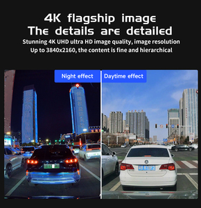 Videocamera per <span class=keywords><strong>Auto</strong></span> 4K Reale con Doppia Lente Starvis, Visione Notturna, Registrazione Frontale 4K e Posteriore 1080p, Dash Cam 4G - Product Image 6