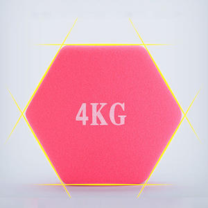 مجموعة الدمبل الرياضية المصنوعة من الحديد الزهر الملونة للسيدات المستخدمة من الفينيل مجموعة الدمبل المخصصة للاستخدام المنزلي في الصالة الرياضية - Product Image 2