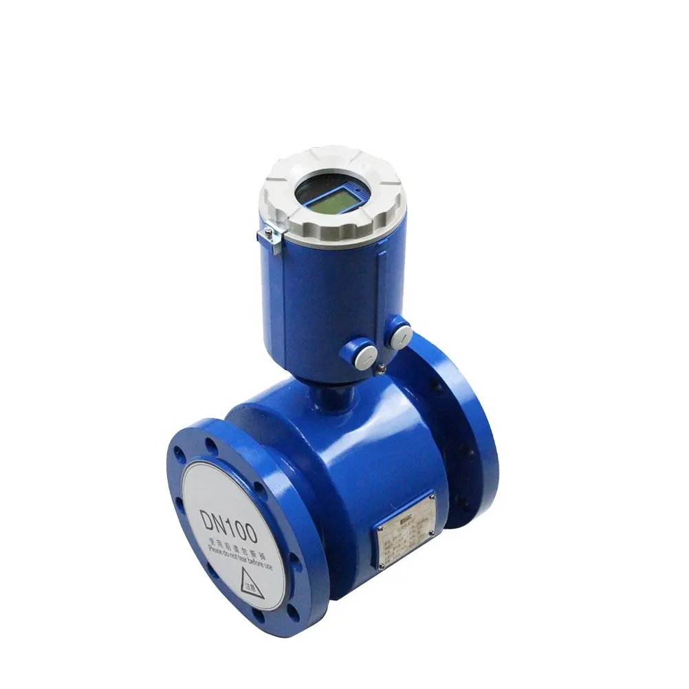 GMF100 Batterij Type Sea Water Zout Water Zoutoplossing Water Flow Meter Magnetische Flowmeter