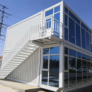 3*6m Contenedor casa móvil sitio de construcción sala de estar Oficina contenedor de montaje rápido casa dormitorio casa - Product Image 1