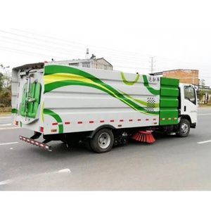 Camión de Limpieza de Carreteras con Aspiradora ISUZU 700P de 8 Toneladas y 10T con Tanque de Agua para Calles Urbanas y Pistas de Aeropuertos - Product Image 4