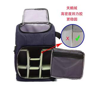 Professional Large Capacity Waterproof Nylon <b>Camera</b> Bag Multi-Functional Outdoor Shoulder Photography <b>Camera</b> <b>Backpack</b> - Product Image 2