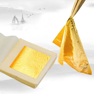 9.33cm 24K feuilles <span class=keywords><strong>de</strong></span> <span class=keywords><strong>feuille</strong></span> d'or comestibles pour la décoration <span class=keywords><strong>de</strong></span> gâteau Steak véritable or papier flocon nourriture <span class=keywords><strong>cuisson</strong></span> Dessert <span class=keywords><strong>feuille</strong></span> d'or - Product Image 3