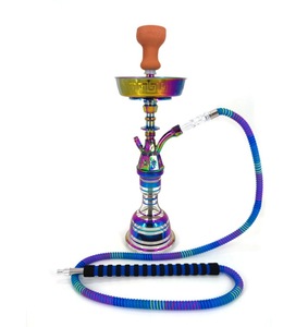 Colorido 54cm Aleación de zinc 2023 Cachimba árabe Latón egipcio Shisha Cachimba - Product Image 2