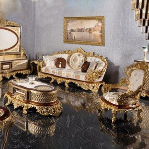 Set di divani in stile turco classico reale, - Product Image 5